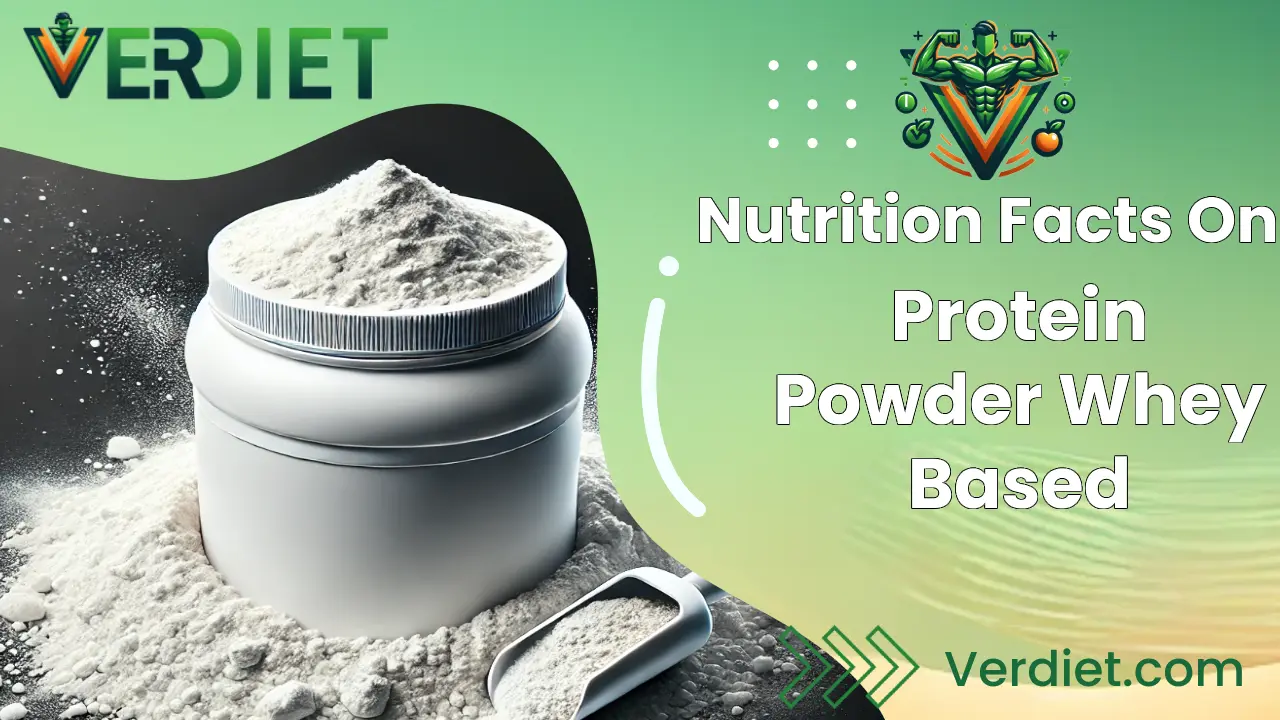 Protein Powder Whey Based Nutrition facts